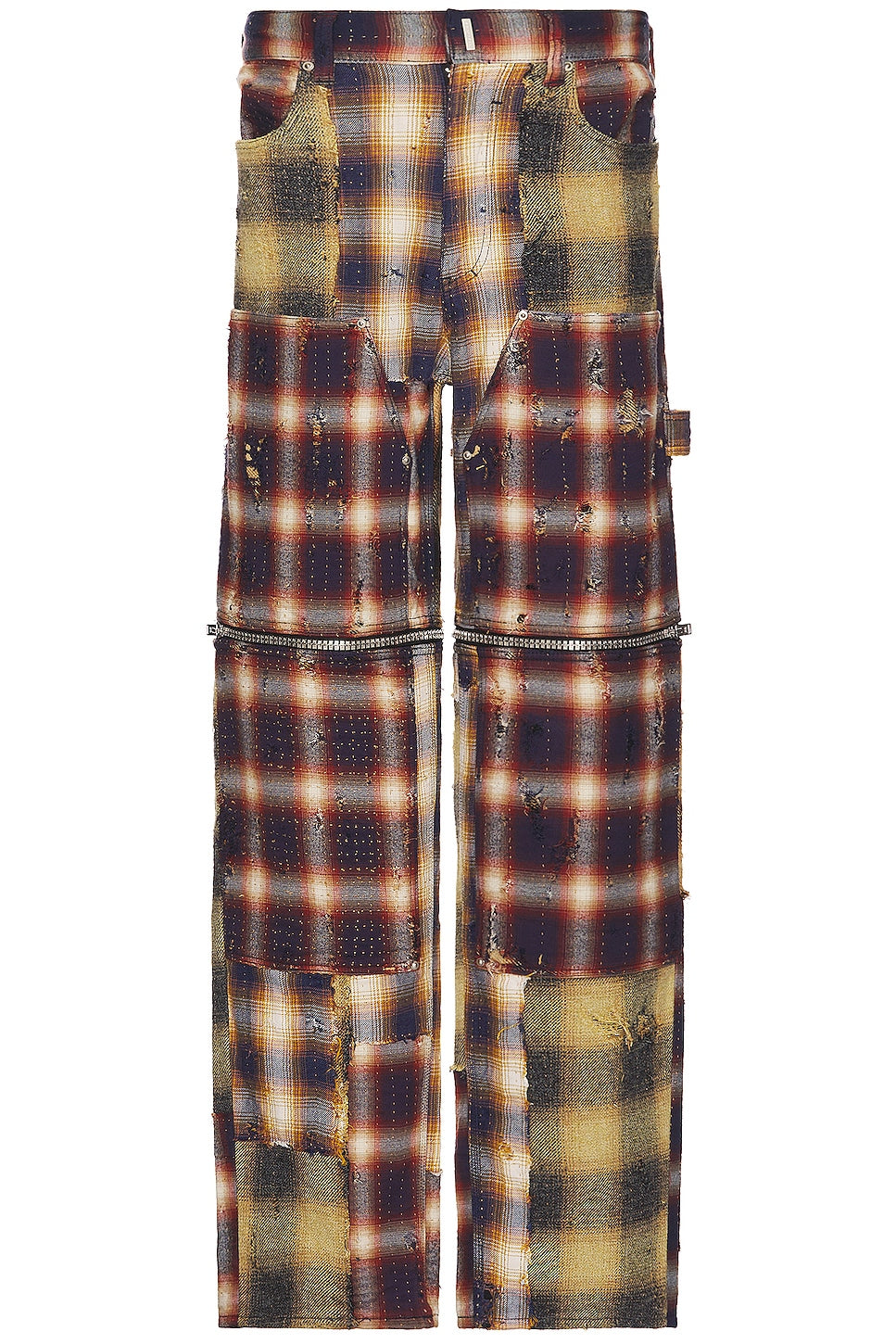 Multicolor Fibres Casual Pants