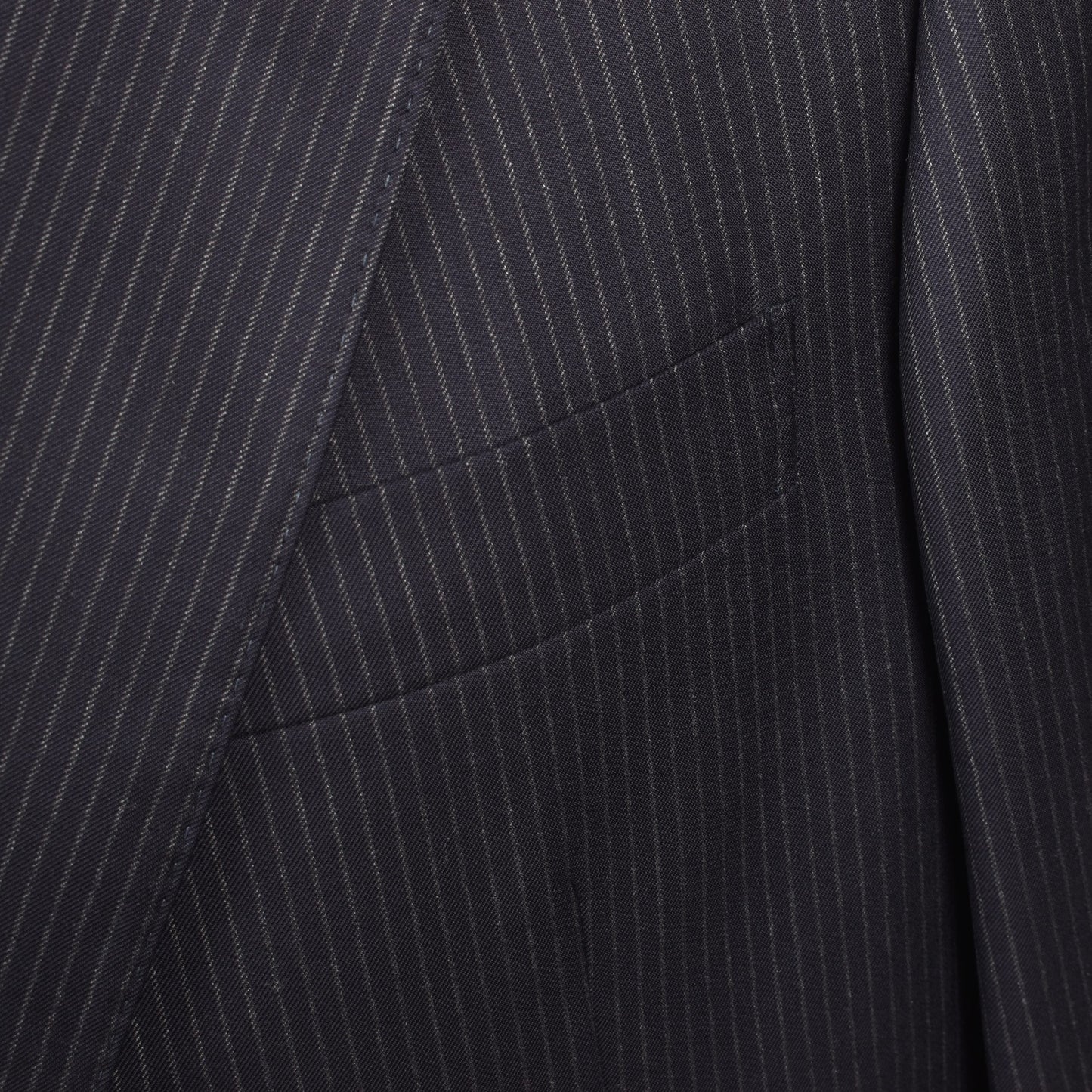 Navy Blue Wool Blazer