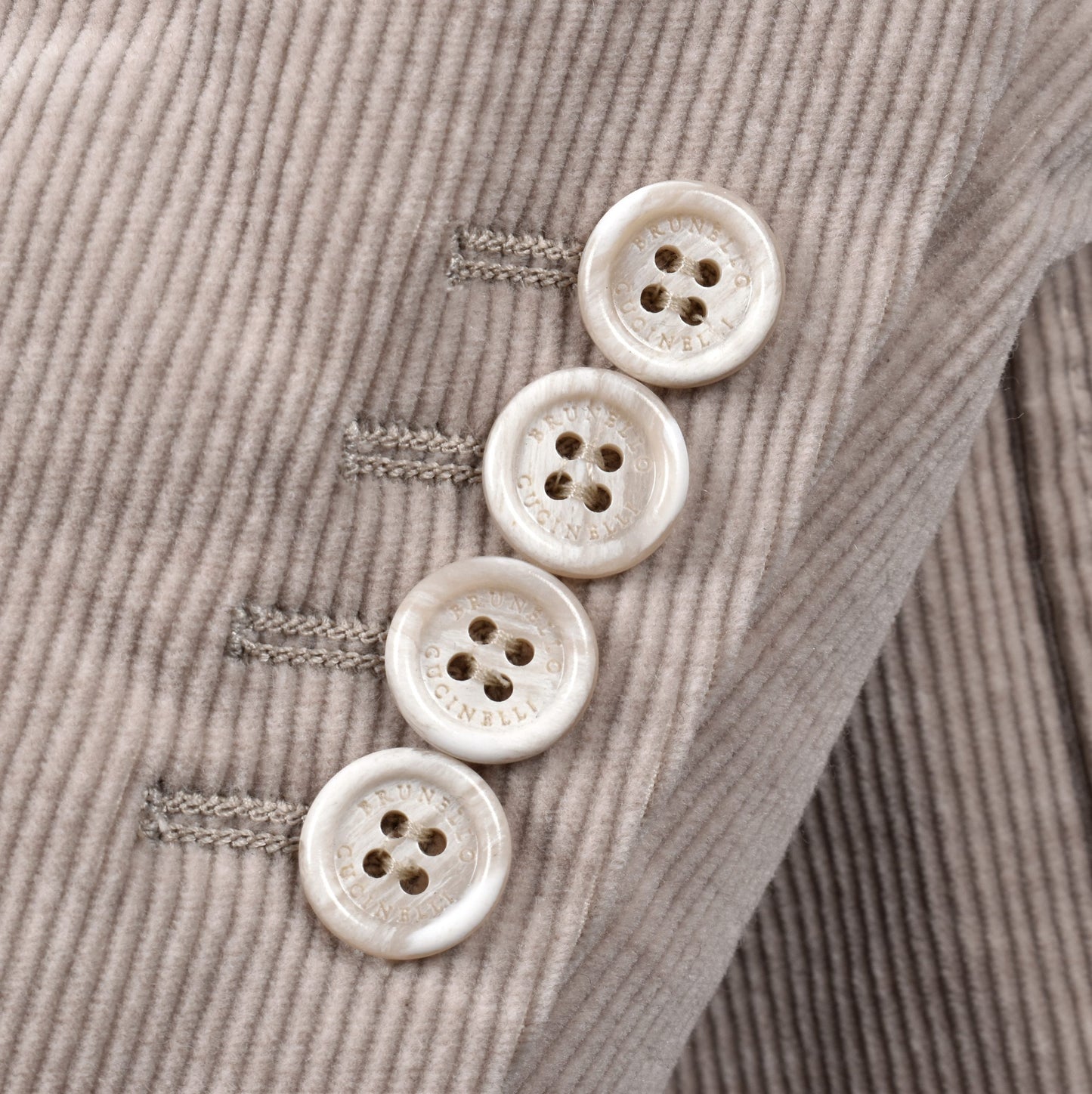 Beige Cotton Blazer