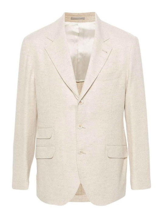 Yellow Wool Blazer