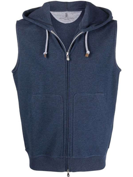 Blue Cotton Sweatshirt