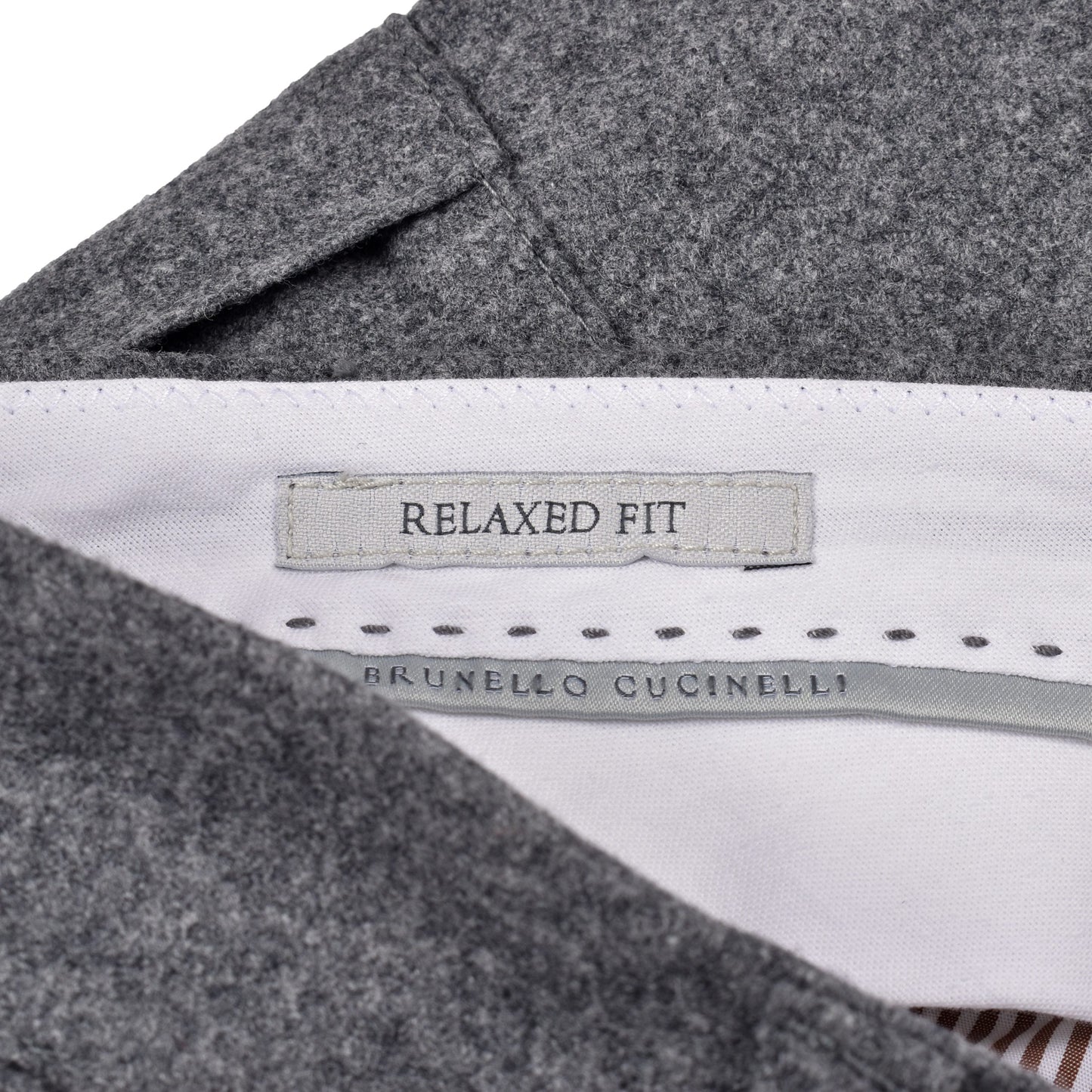 Gray Wool Cargo Pants