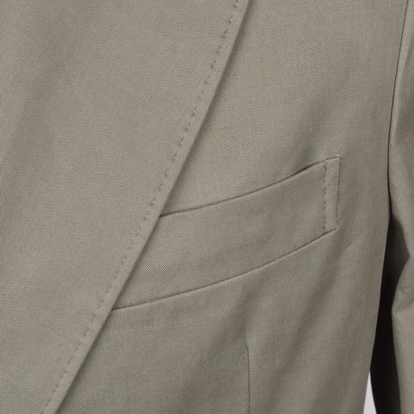 Green Cotton Blazer