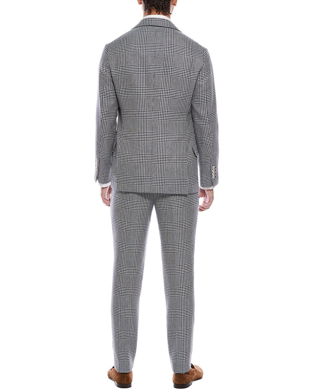 Blue Linen Two-Piece Suit