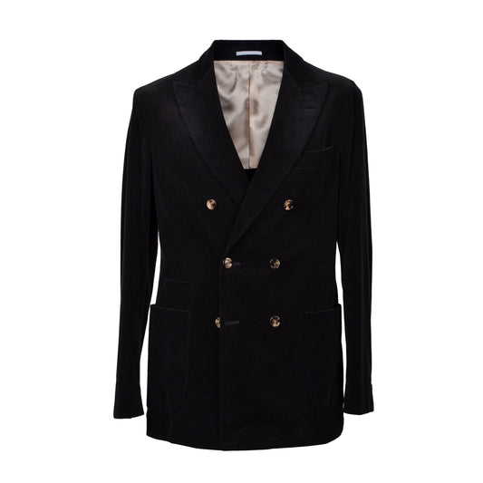 Black Cotton Blazer