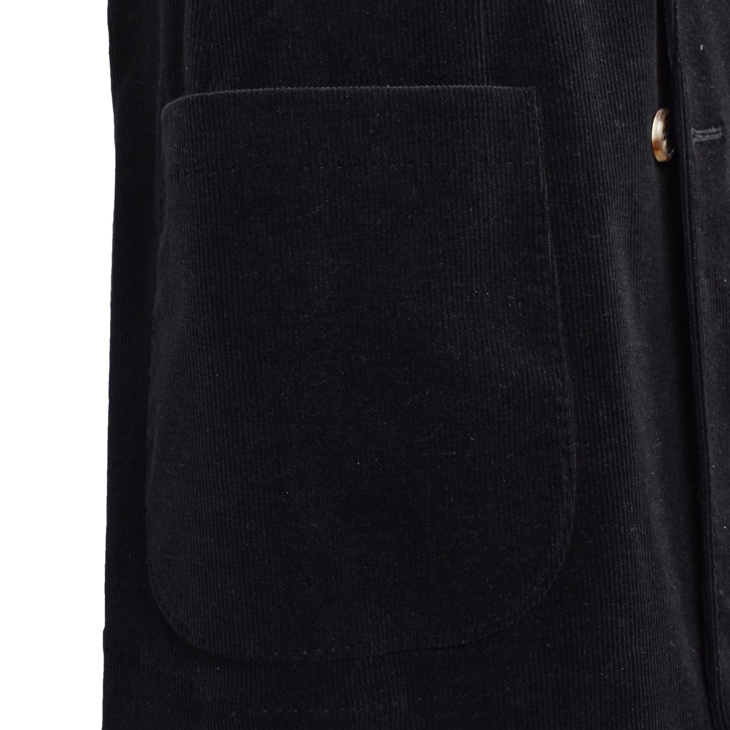 Black Cotton Blazer