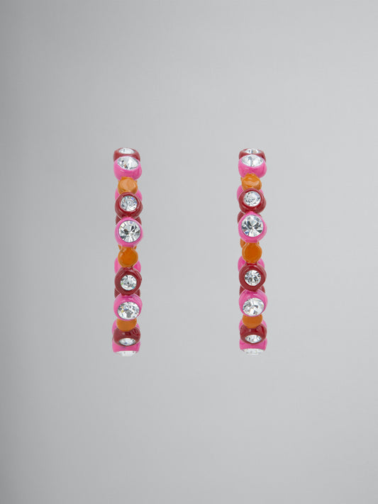 Multicolor Fibres Earrings