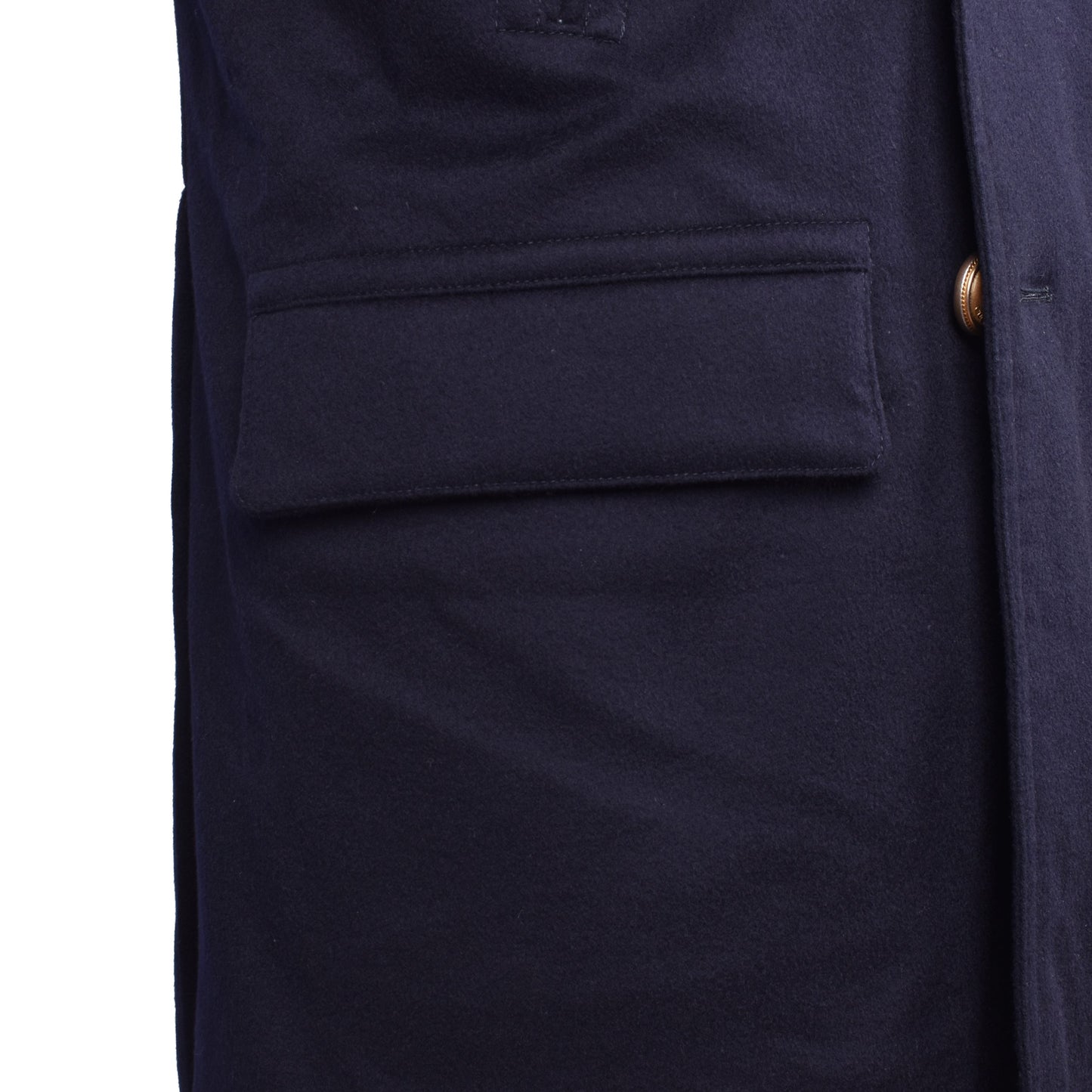 Blue Cashmere Coat