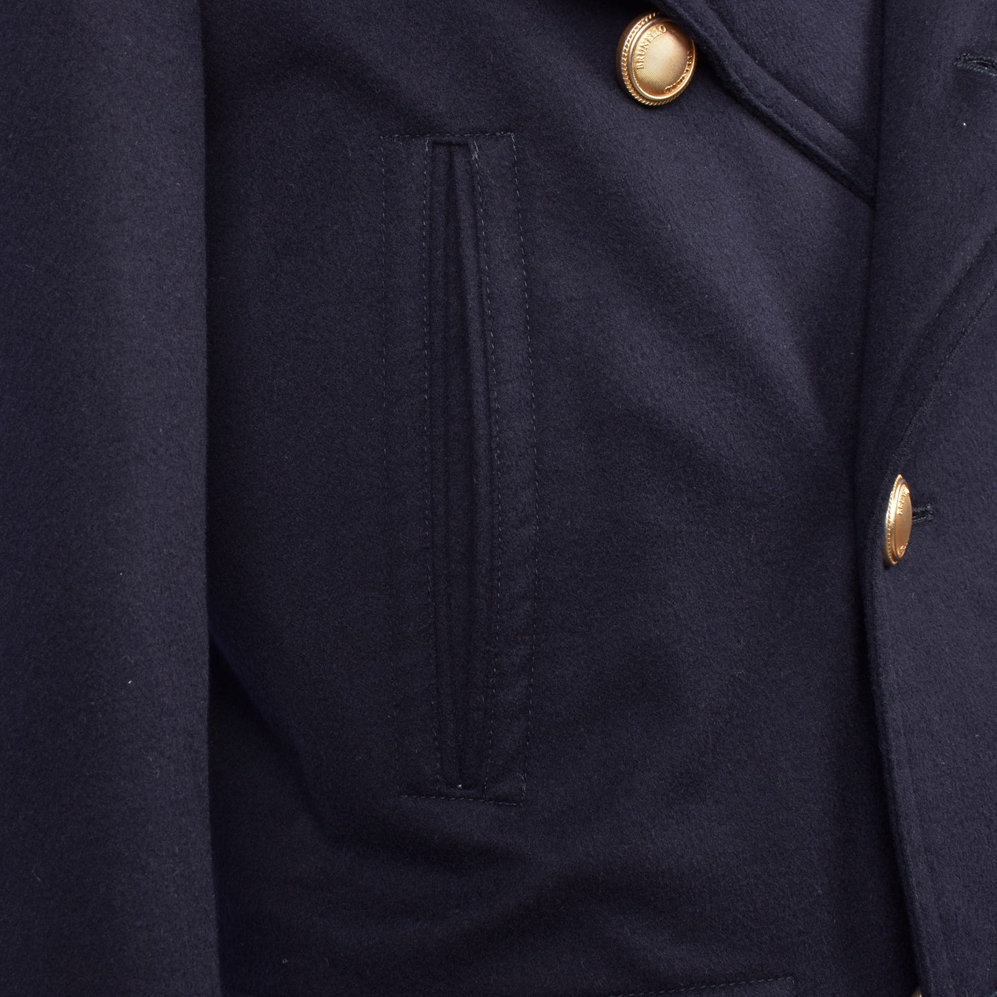 Blue Cashmere Coat