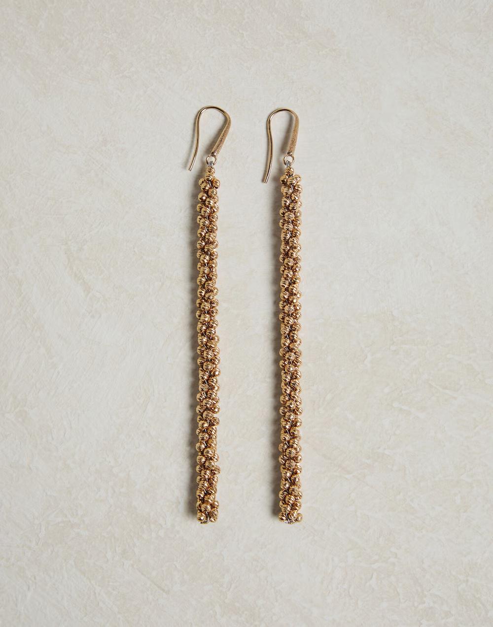 Gold Silver Earrings