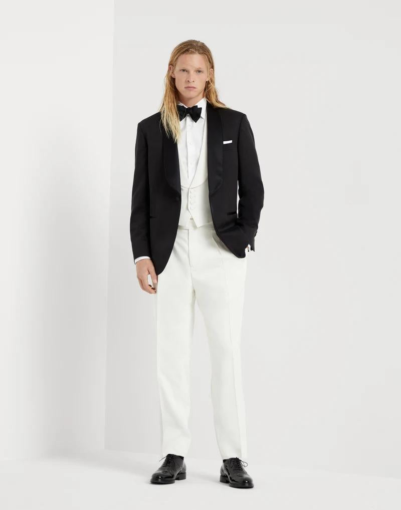 Black Silk Blazer