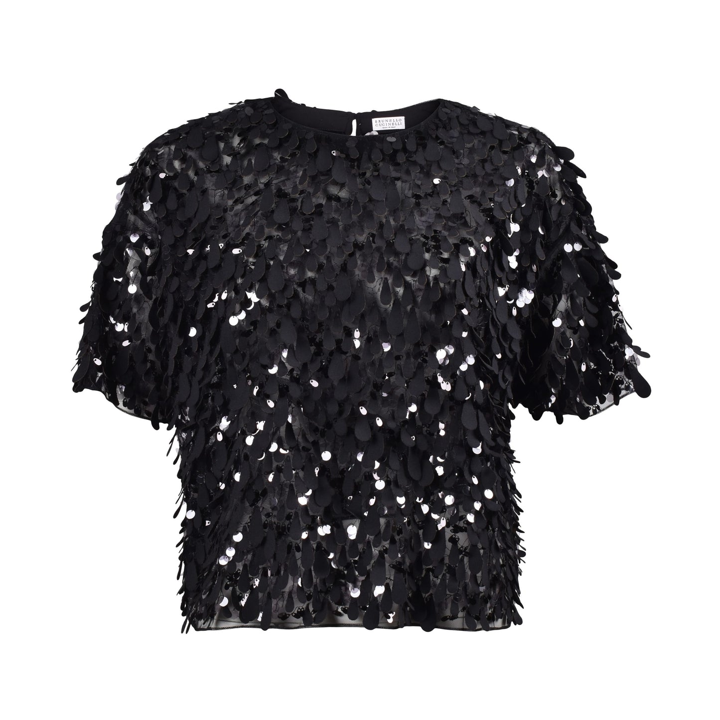 Black Wool T-Shirt