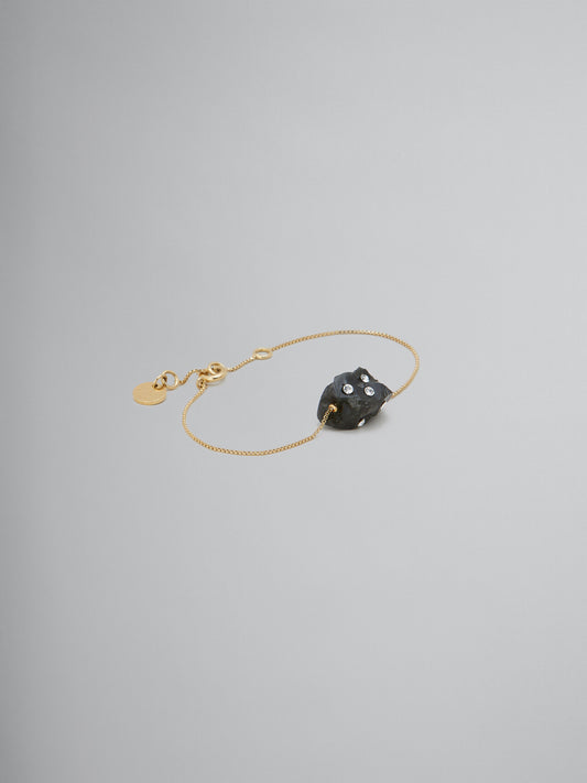 Black Fibres Bracelet