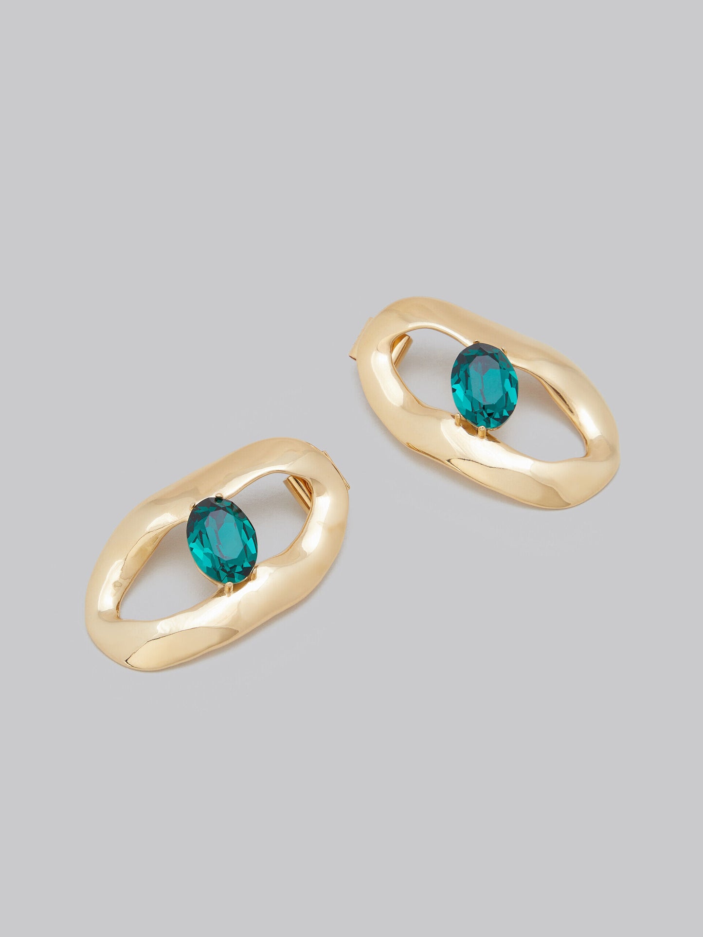 Bicolor Fibres Earrings