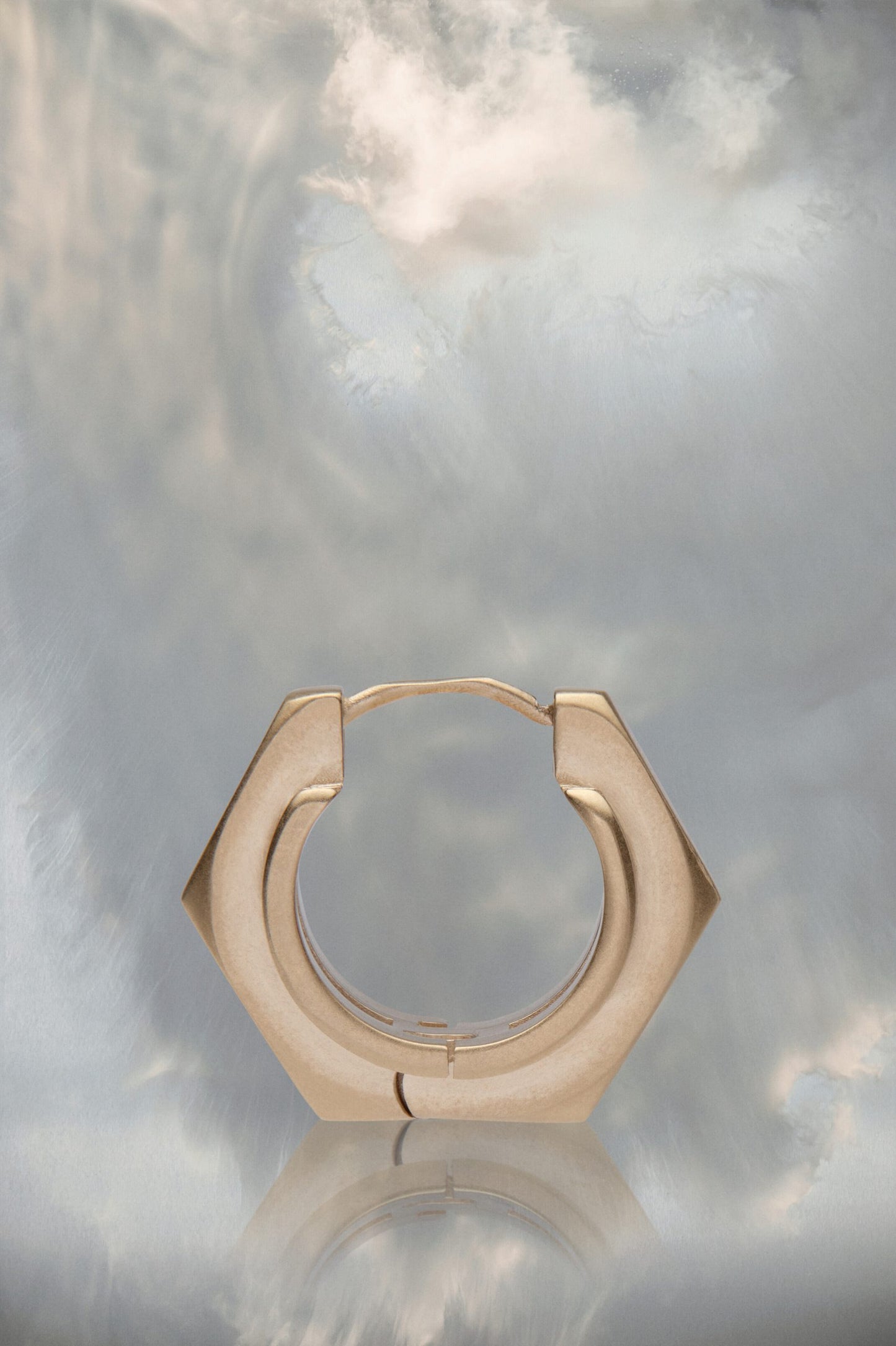 Bronze Fibres Earrings