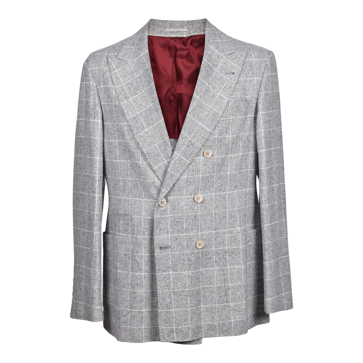 Gray Silk Blazer