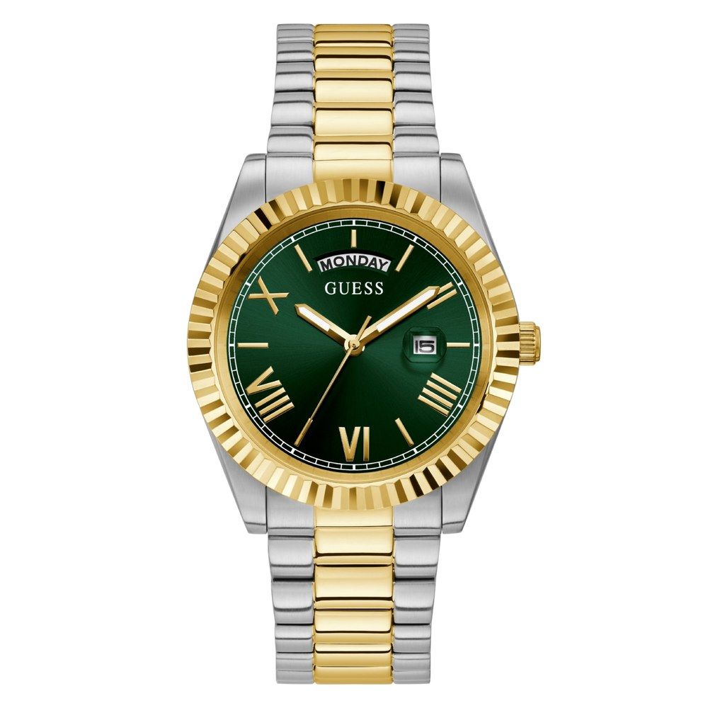 Gray Stainless Steel Dress Watch