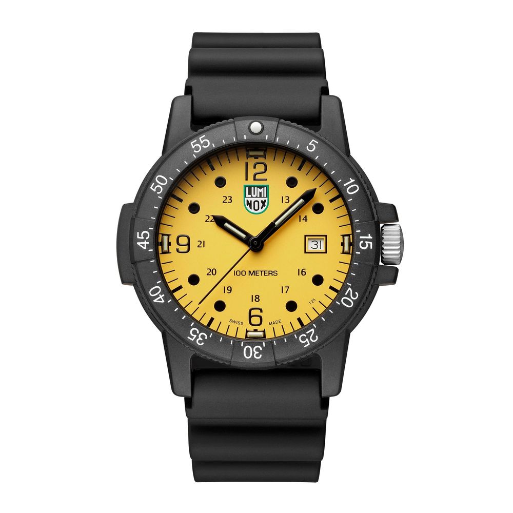 Black Resin Sport Watch