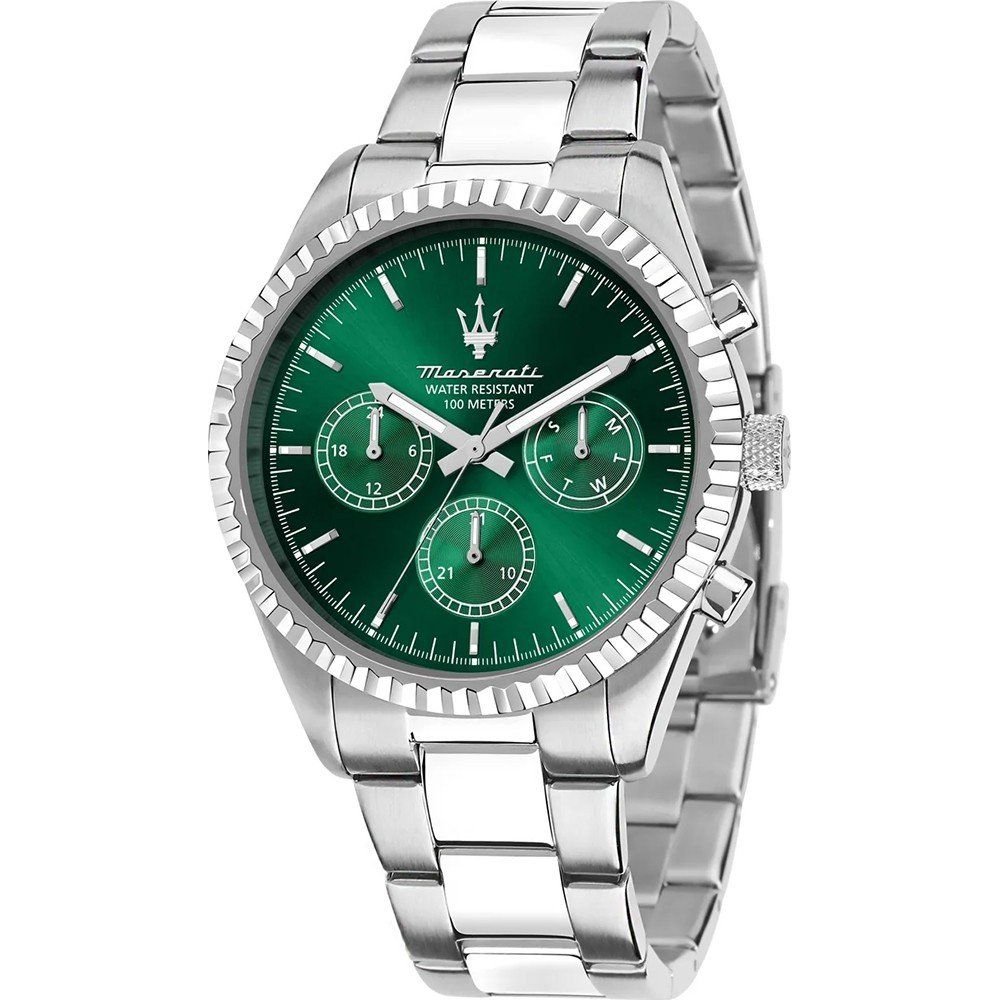 Gray Stainless Steel Dress Watch