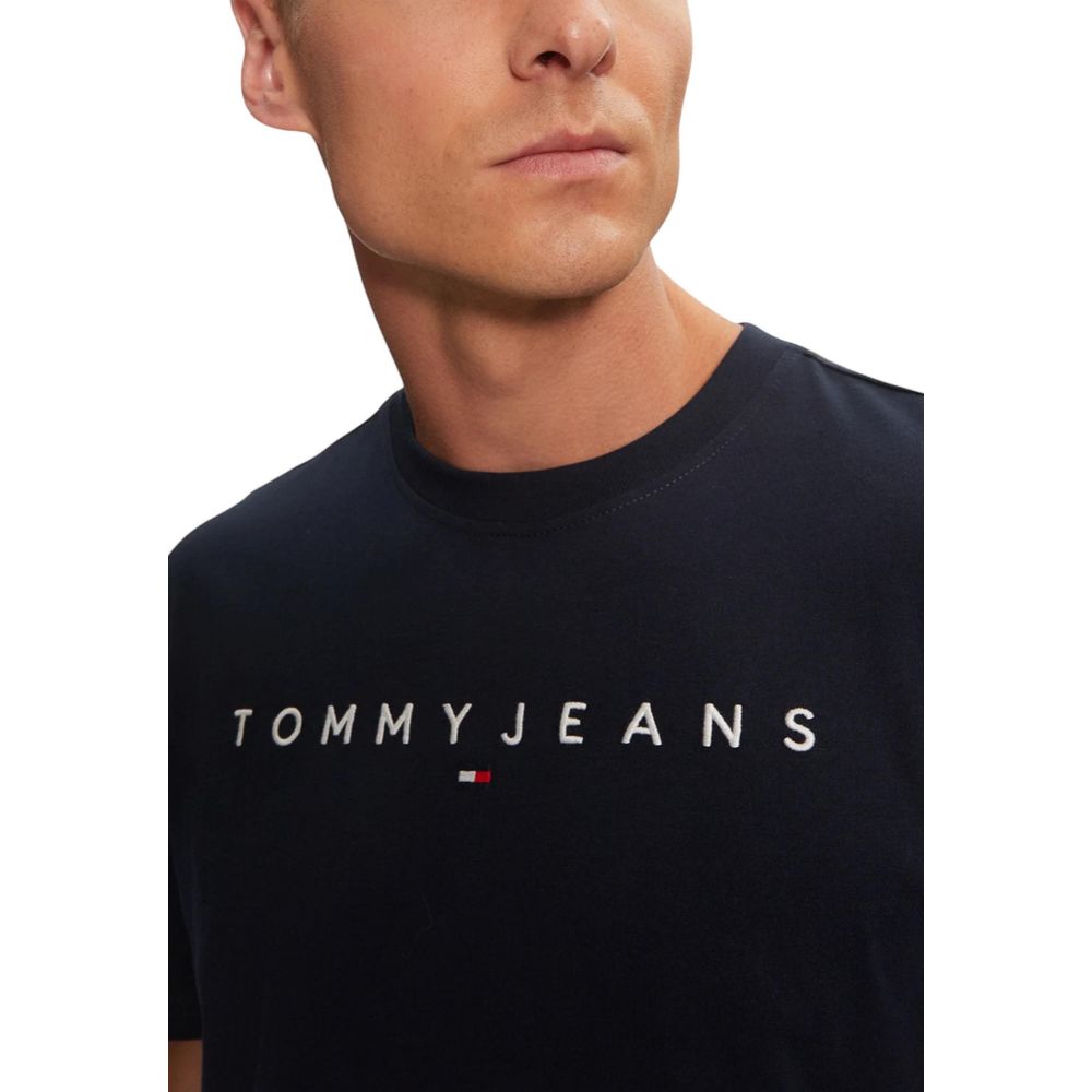 Blue Recycled Cotton T-Shirt