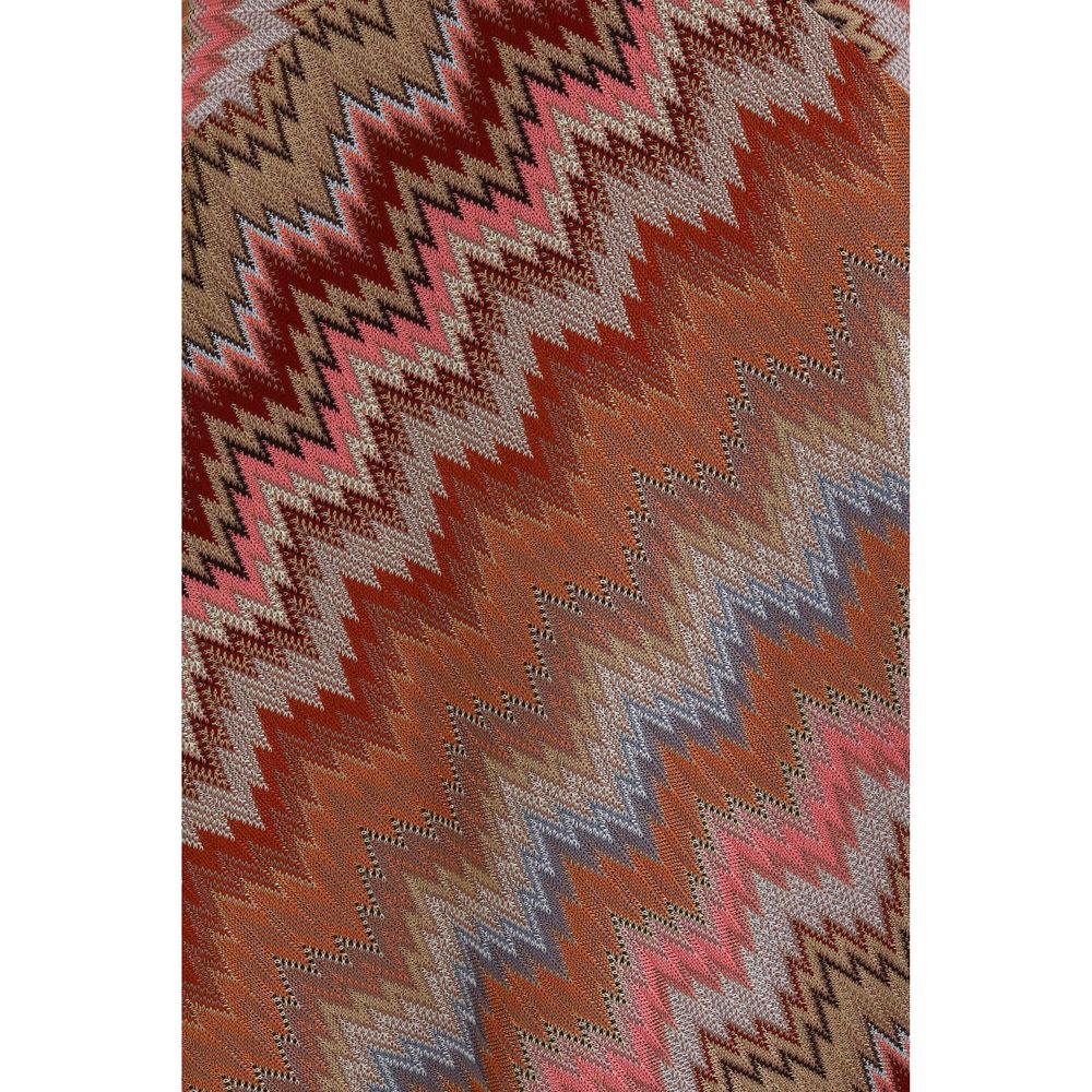 Multicolor Viscose Long Dress