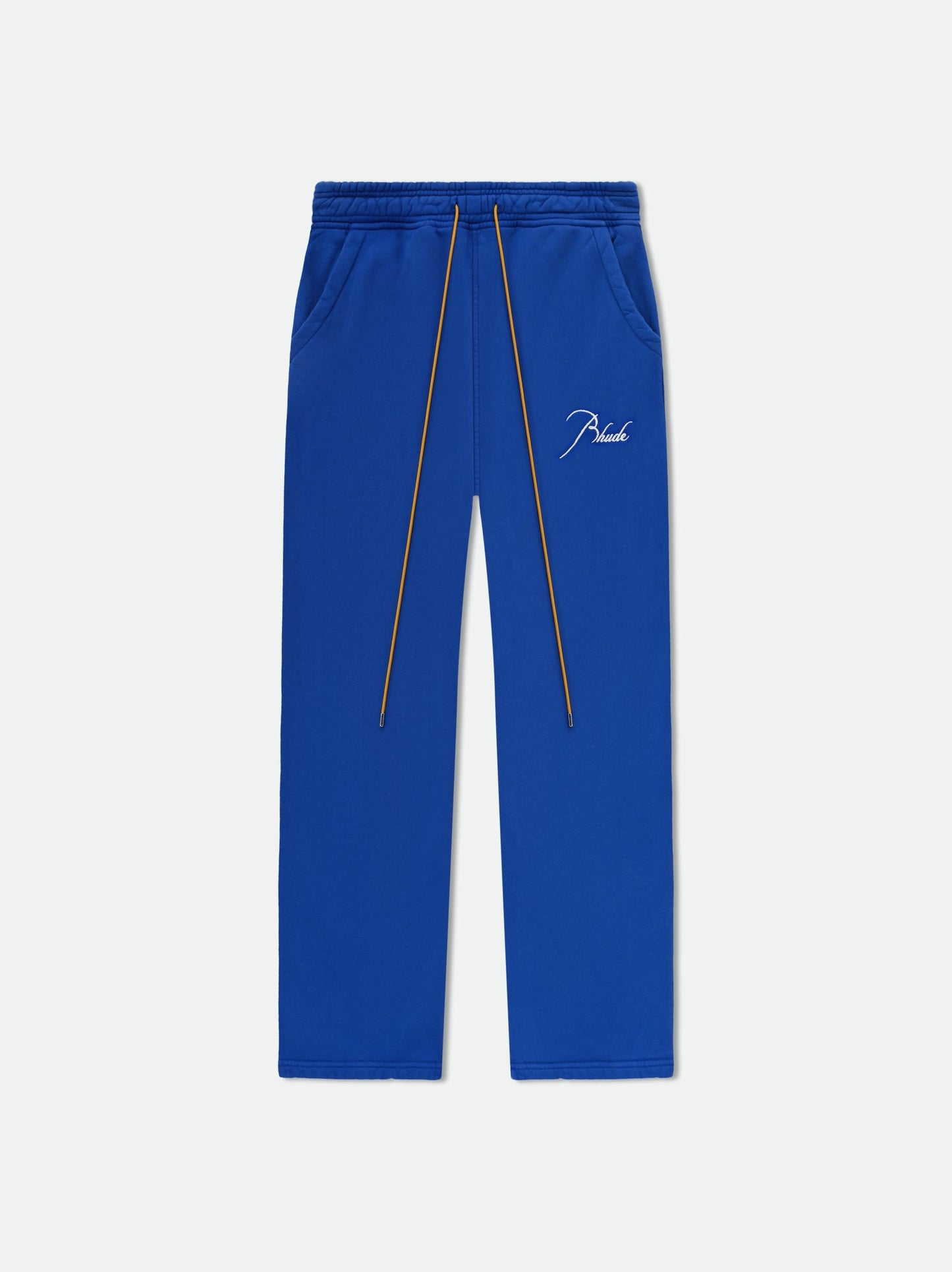 Blue Cotton Joggers (Workout Pants)