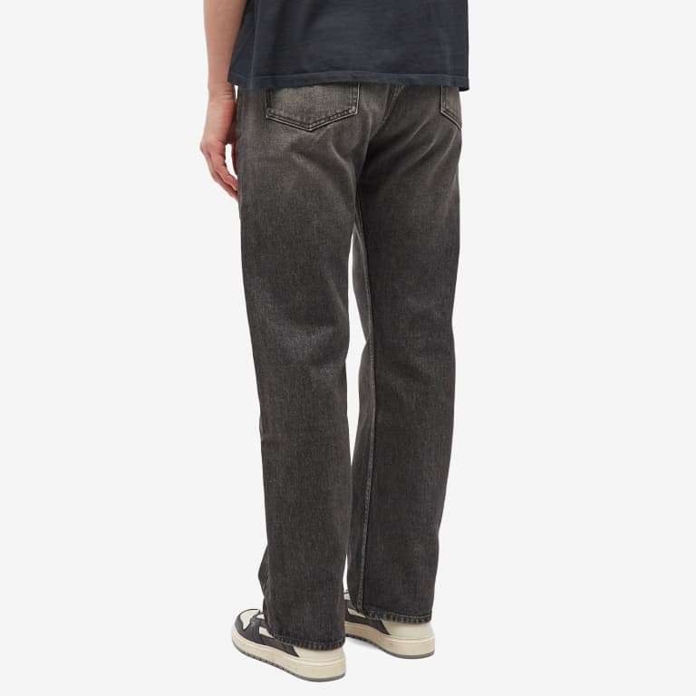 Black Cotton Jeans Denim