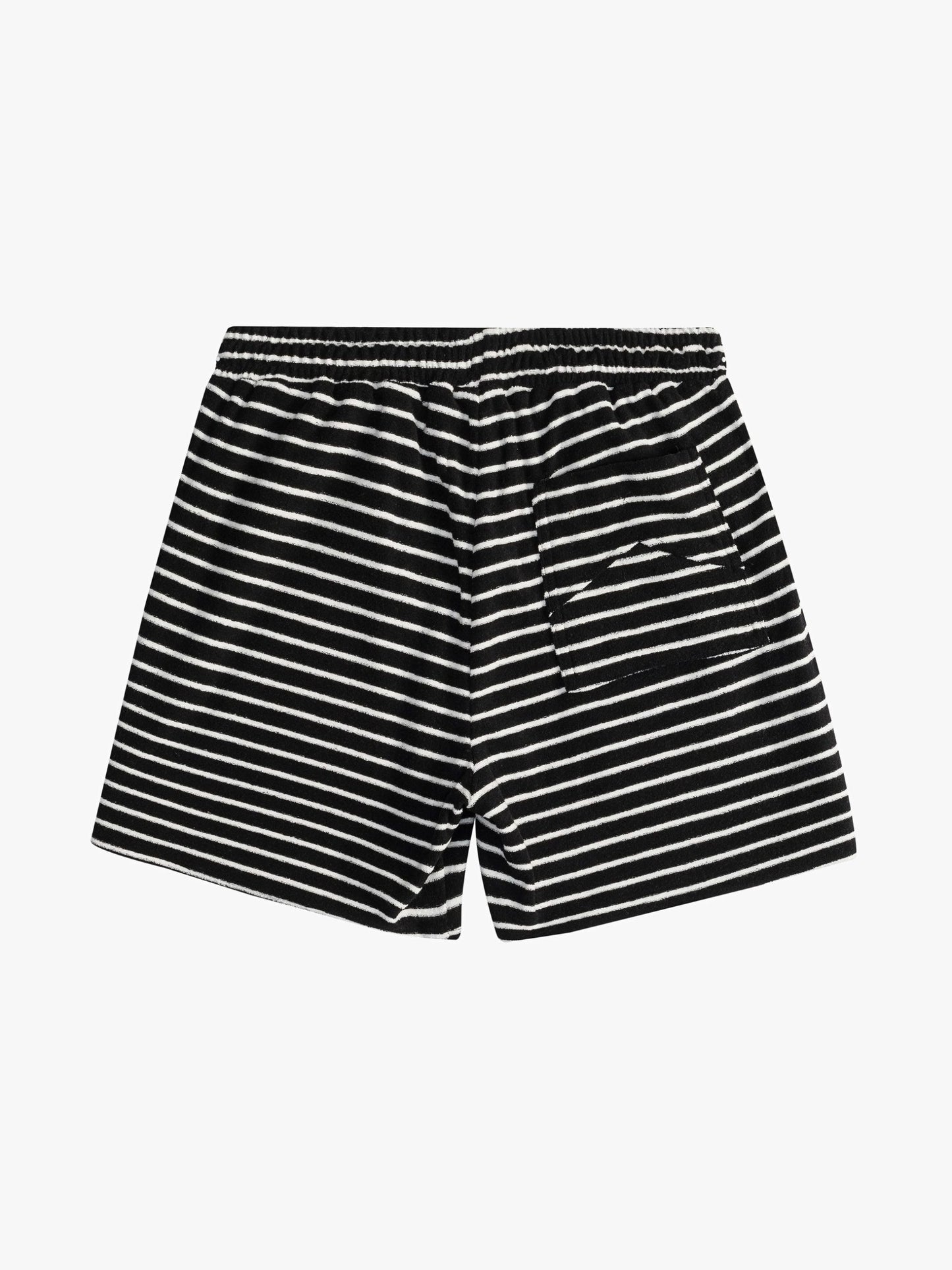 Black Cotton Shorts
