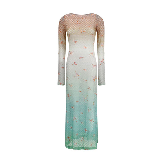 Multicolor Viscose Casual Dress