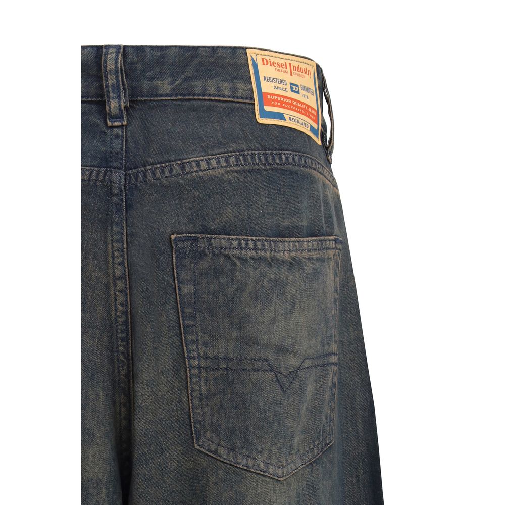 Multicolor Lyocell Relaxed Fit Jeans