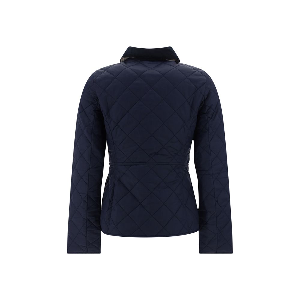 Blue Polyester Coat