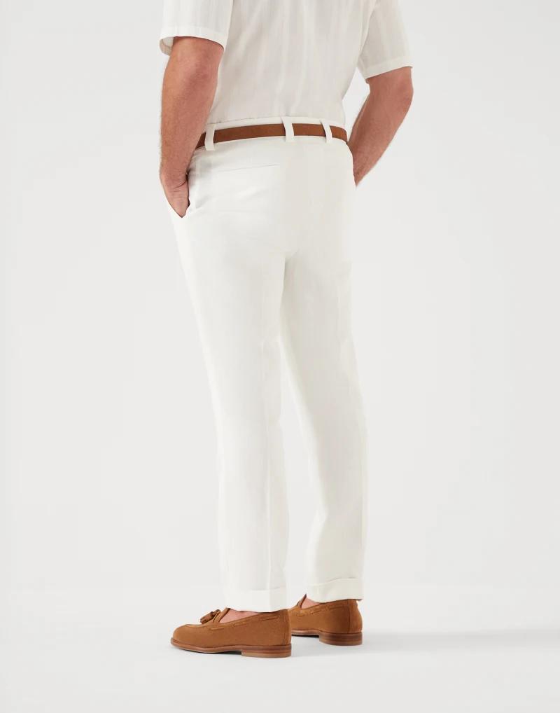 Beige Linen Blazer