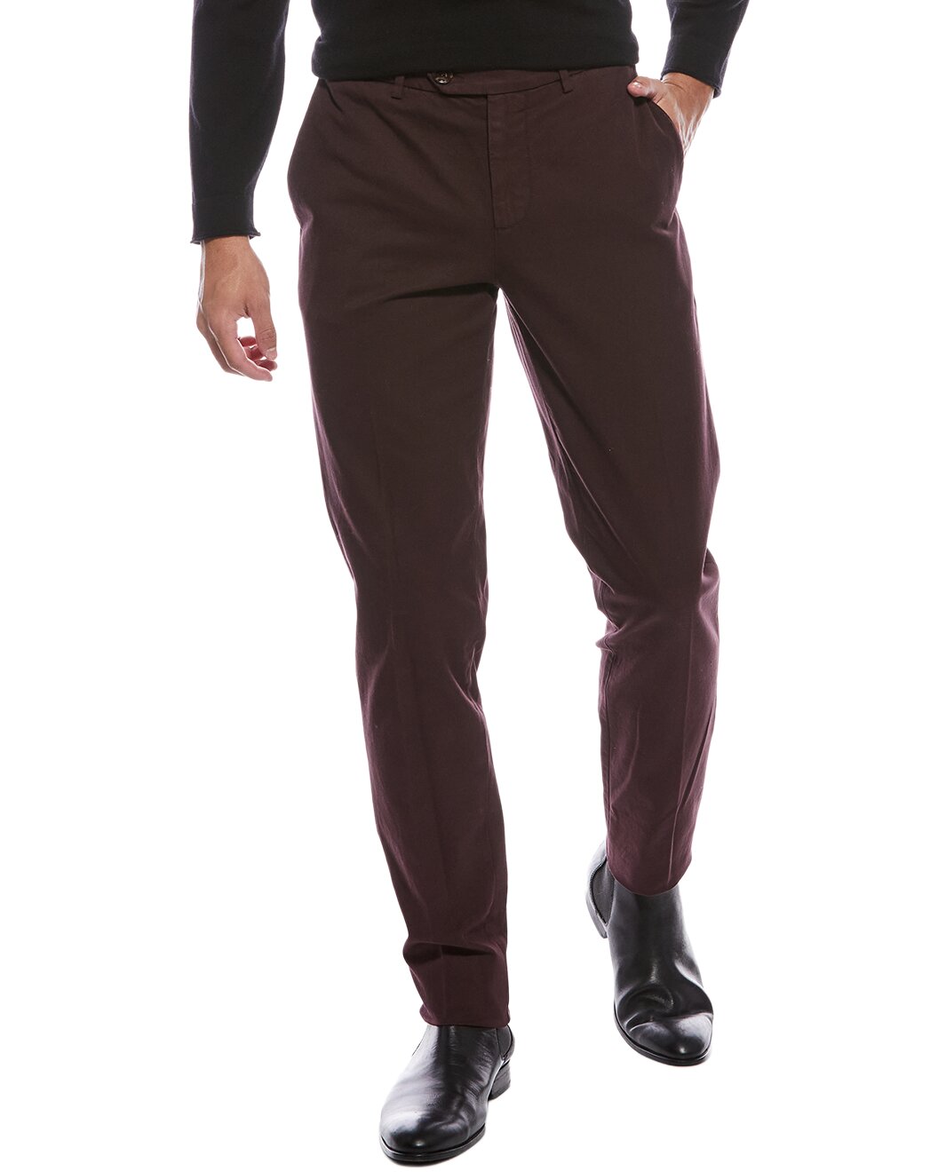 Purple Cotton Pants
