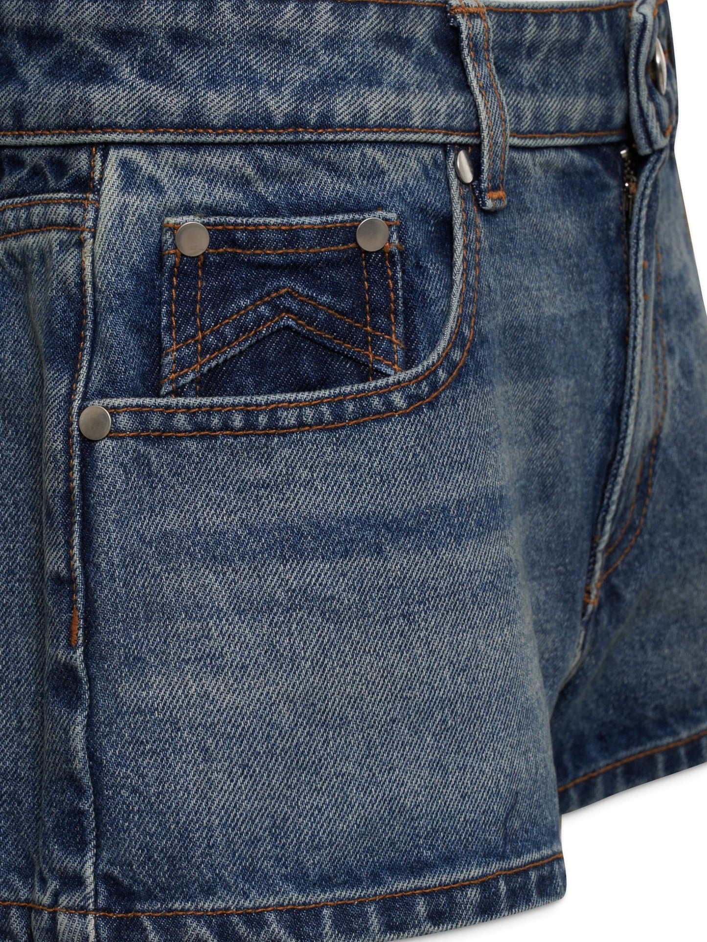 Blue Denim Shorts