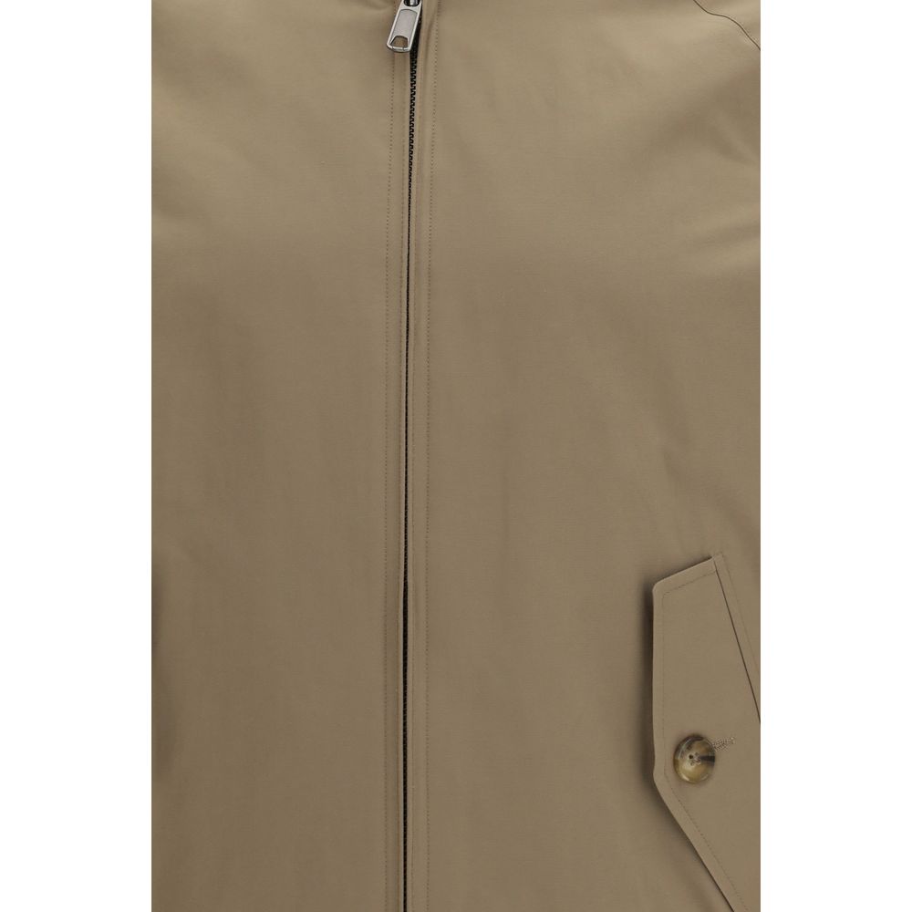Beige Polyester Jackets And Coat