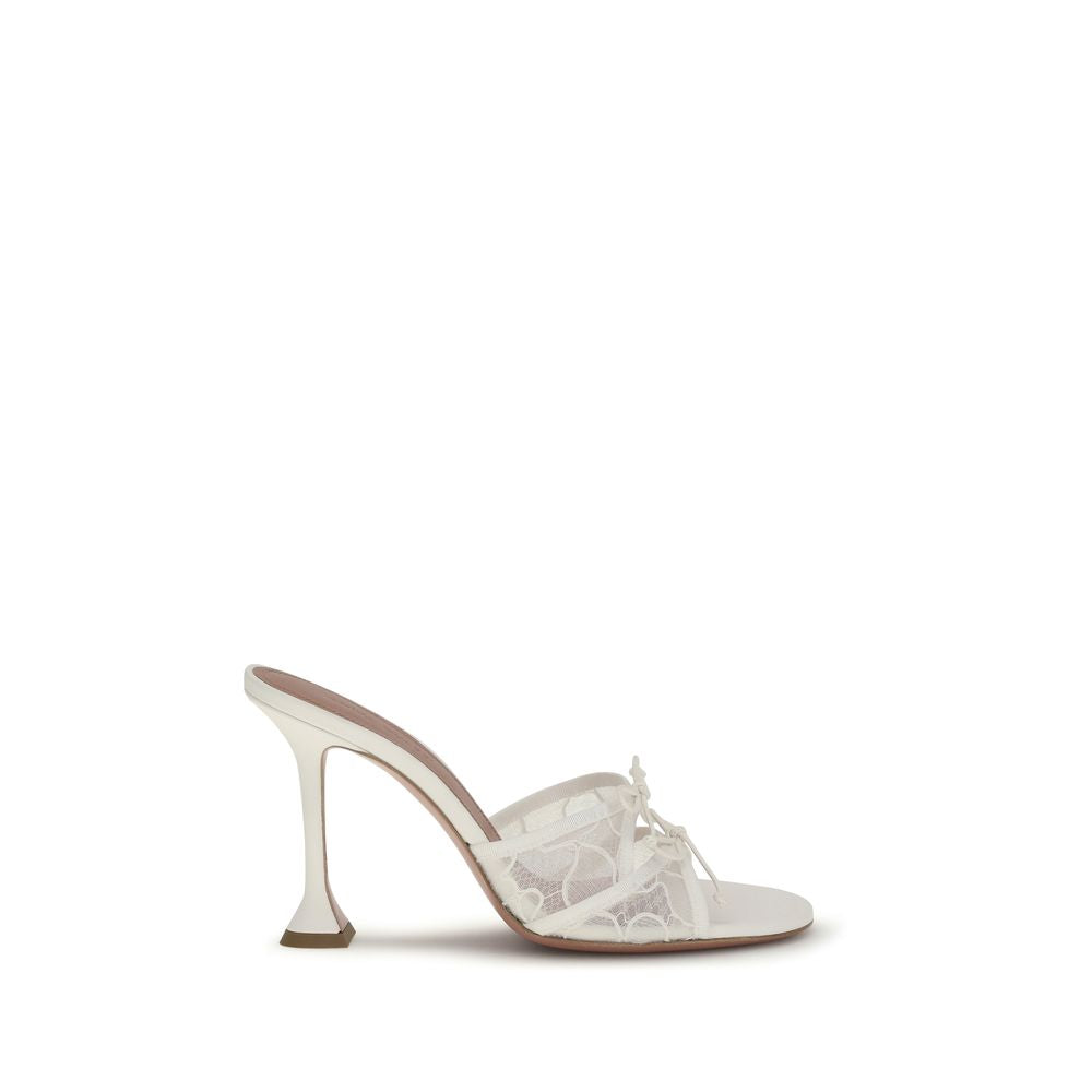 White Cotton Slippers