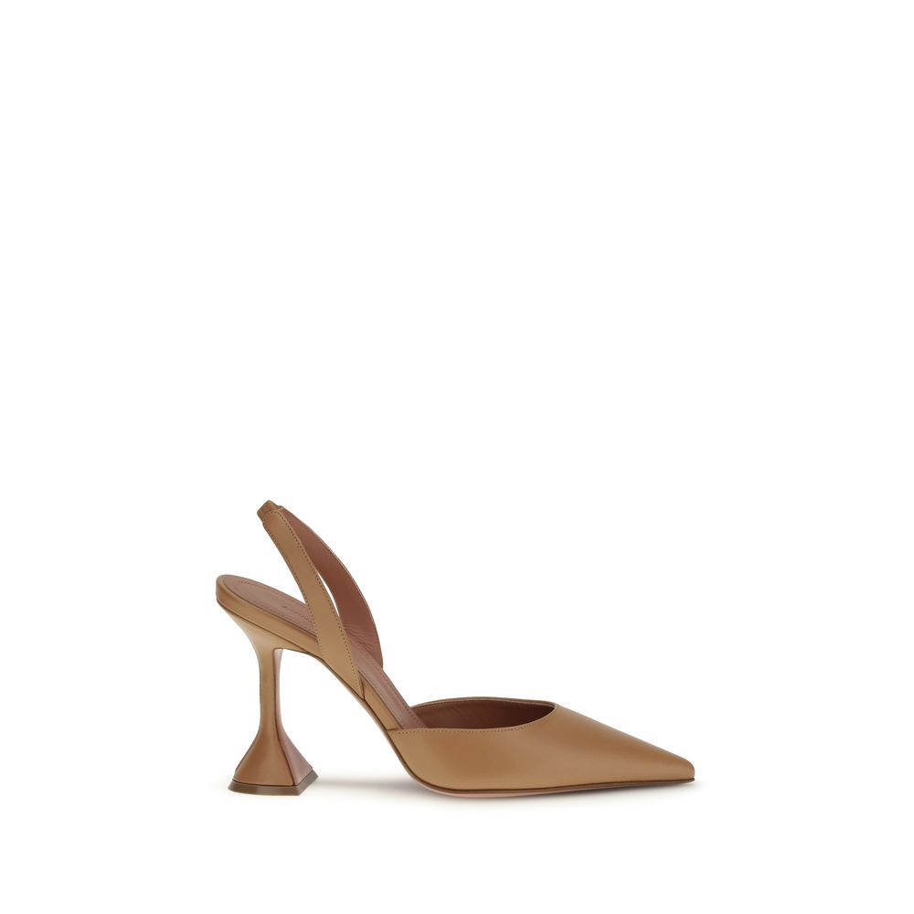 Beige Lamb Ovis Aries Aries Pumps