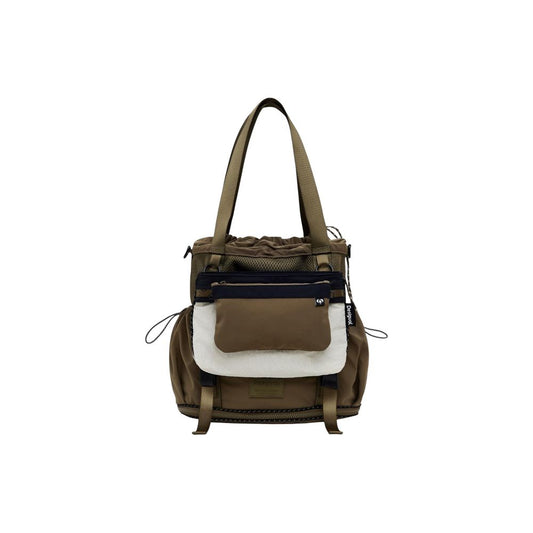 Green Polyester Backpack