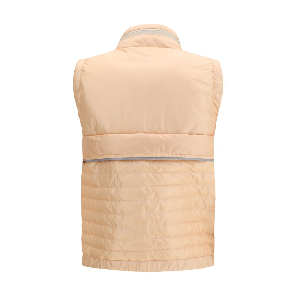 Multicolor Polyamide Sleveless Jacket