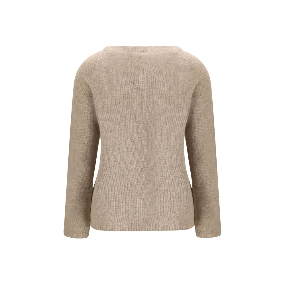 Beige Cashmere Sweater