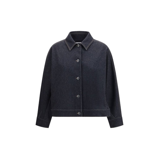 Blue Cotton Denim Jacket