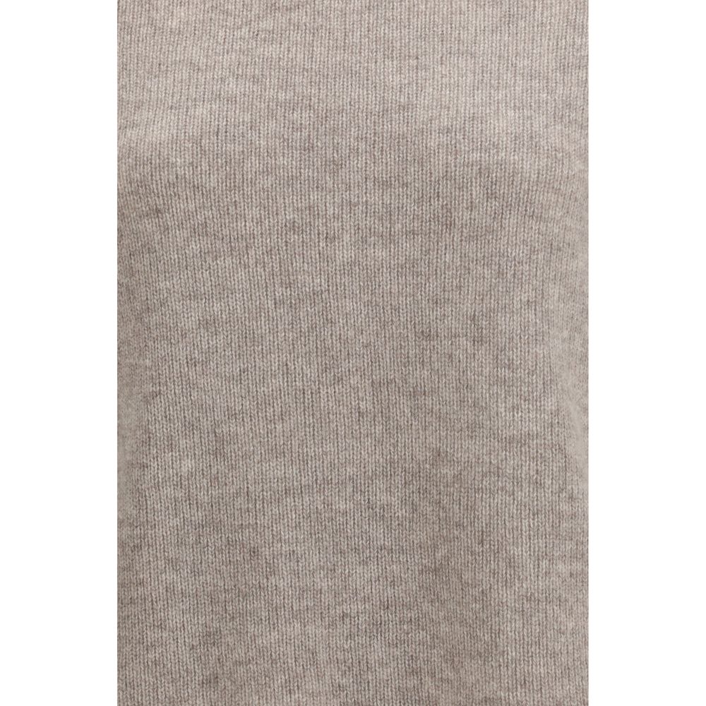 Beige Cashmere Sweater