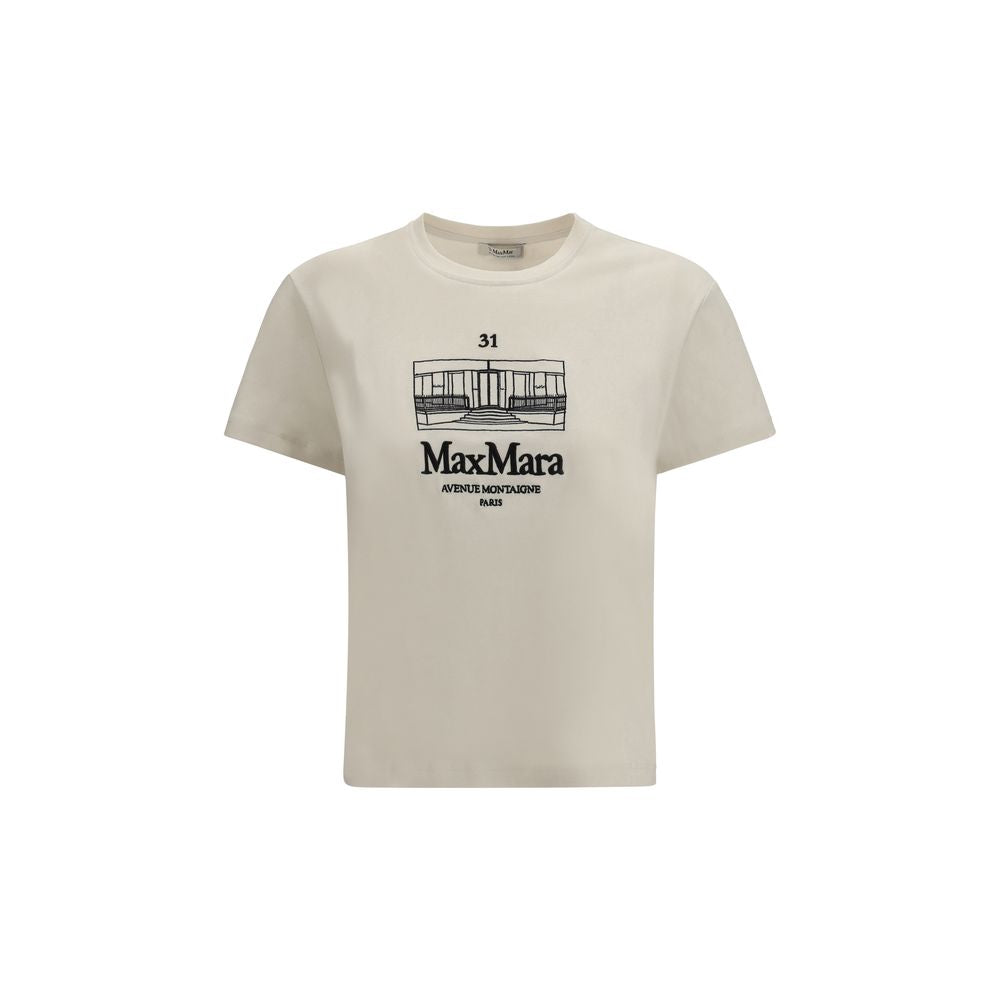 Beige Cotton T-Shirt