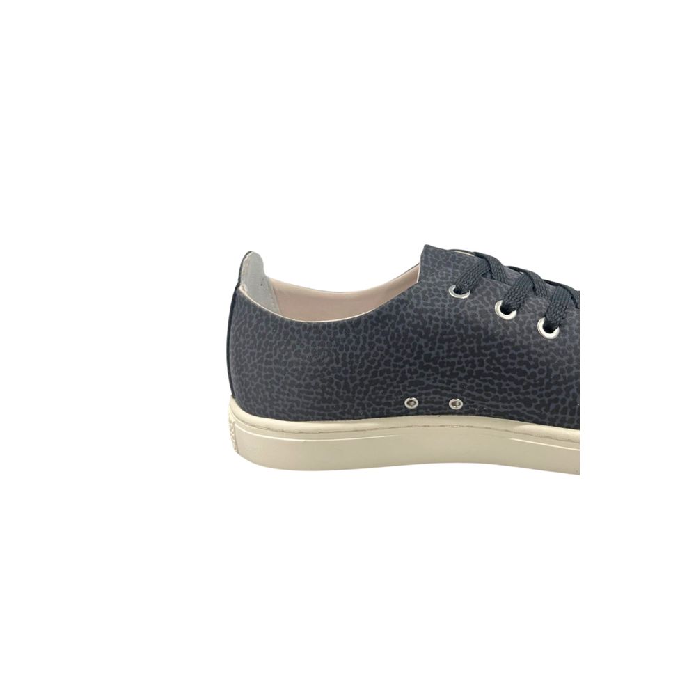 Black Textile Women Sneaker