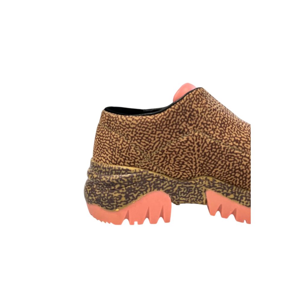 Beige Genuine Leather Sneaker