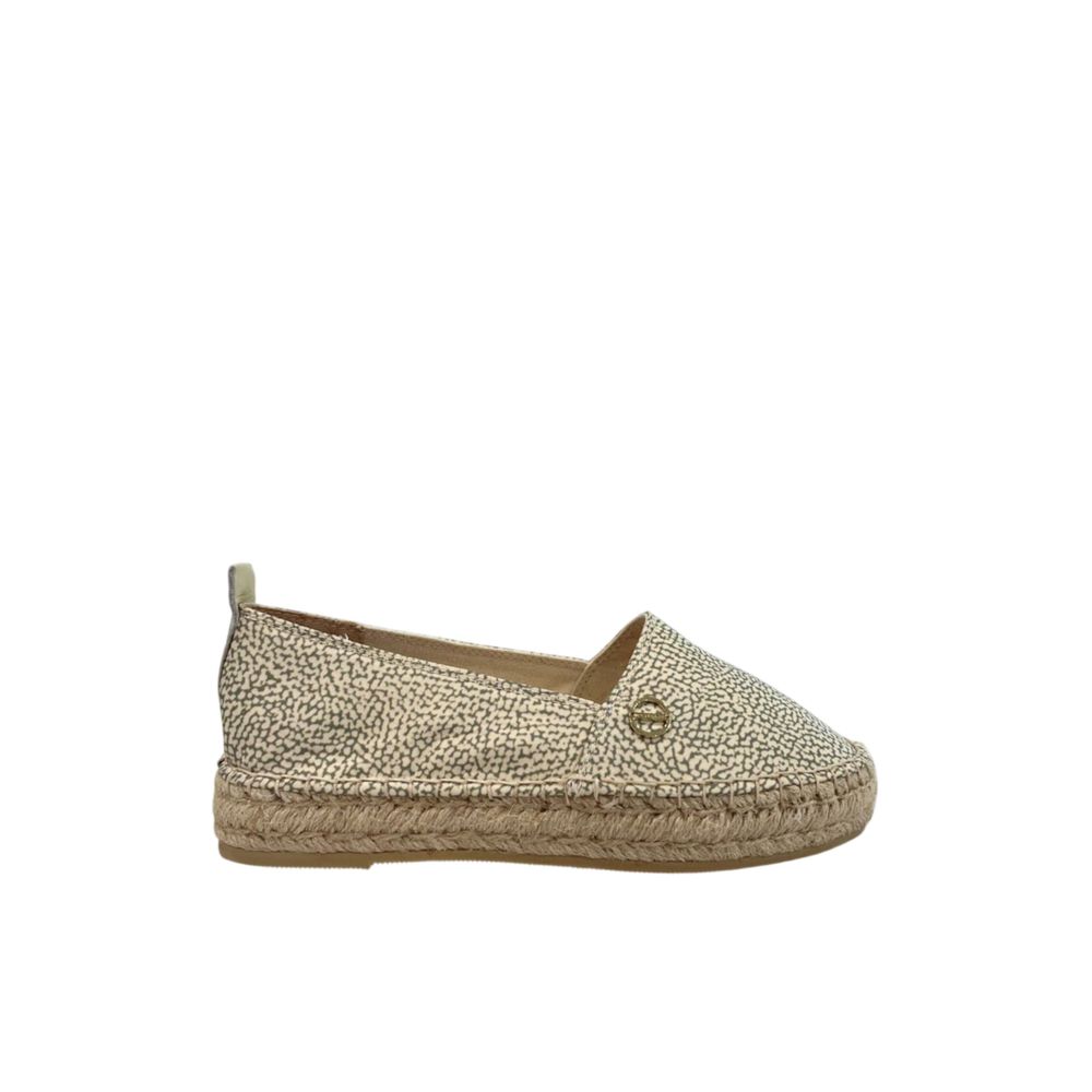 Bicolor Fabric Sandal