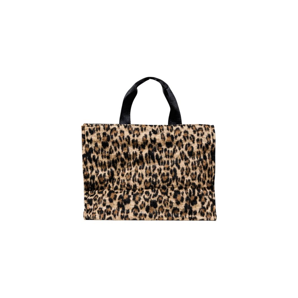 Bicolor Polyester Handbag