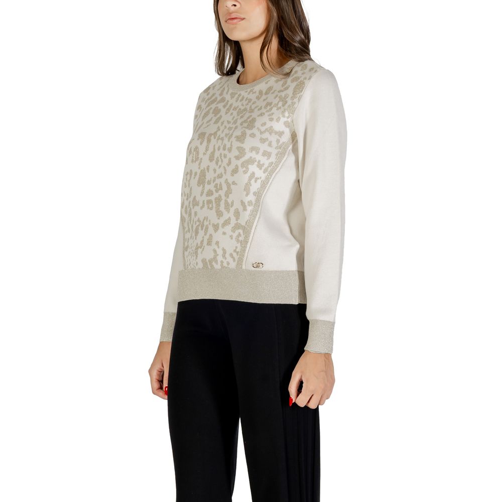 White Viscose Sweatshirt