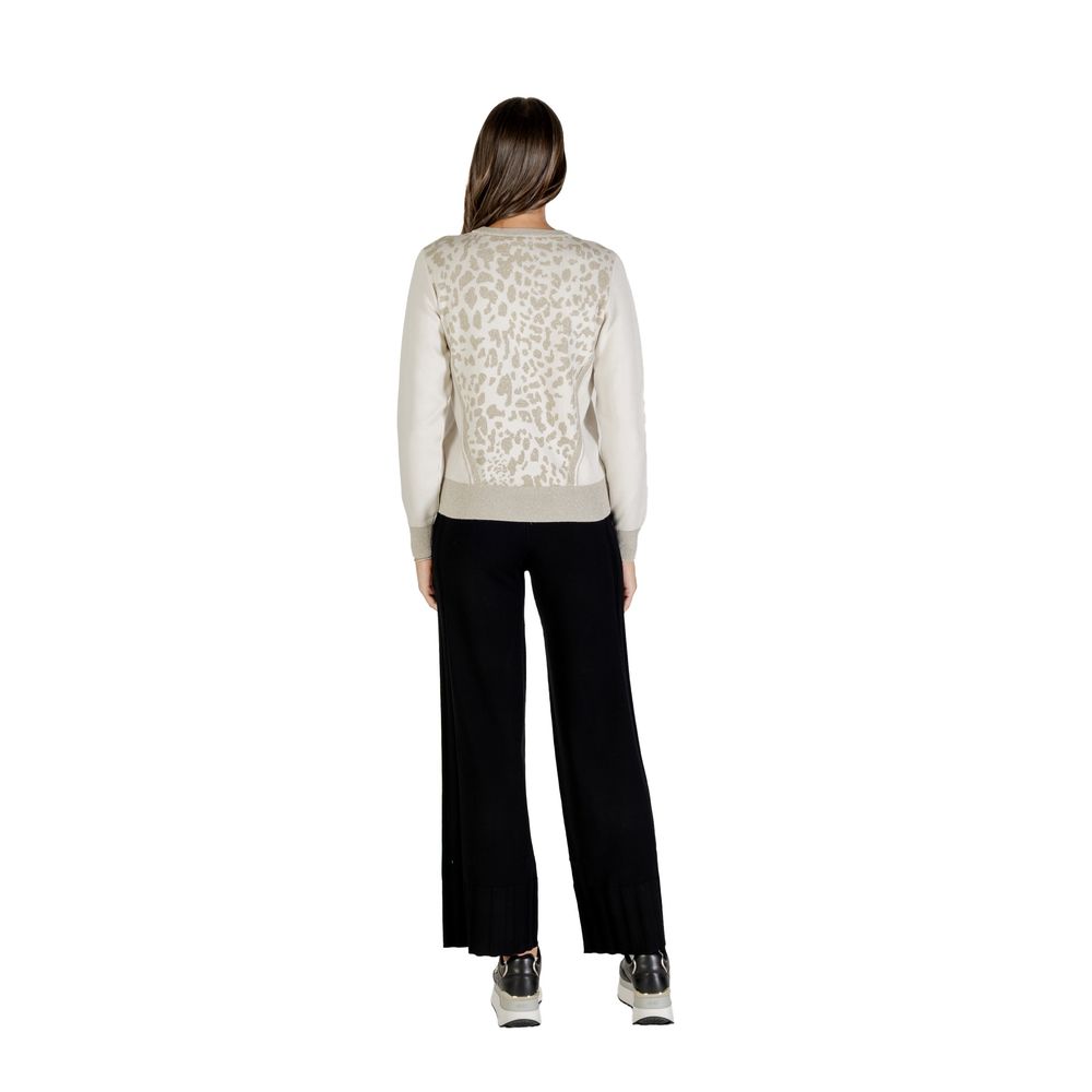 White Viscose Sweatshirt