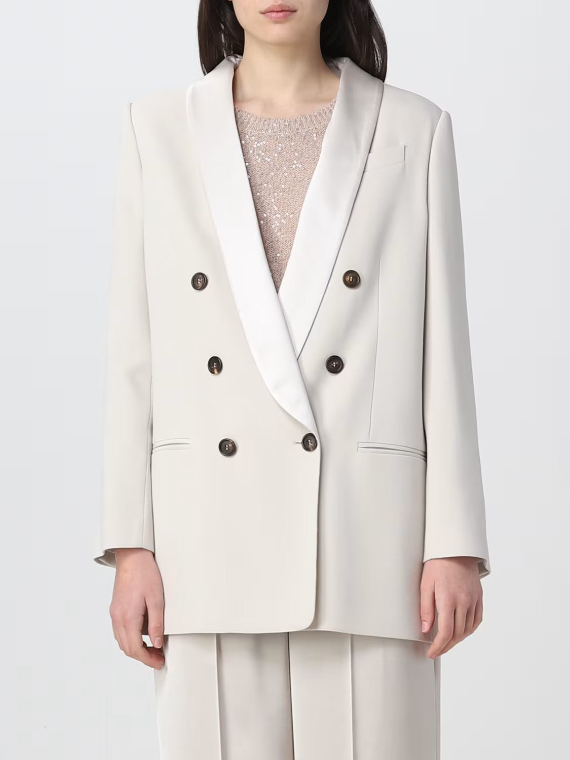 White Viscose Clothing